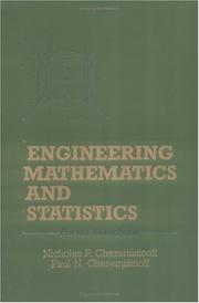 Cover of: Engineering mathematics and statistics: pocket handbook