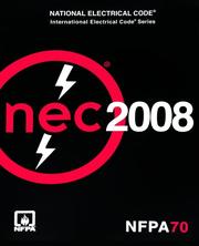 Cover of: National Electrical Code  2008 (National Fire Protection Association National Electrical Code)