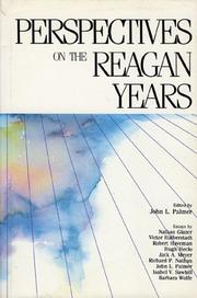 Cover of: Perspectives on the Reagan years