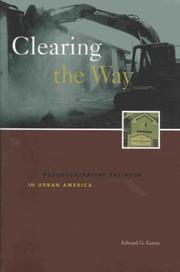 Cover of: Clearing the Way by Edward G. Goetz
