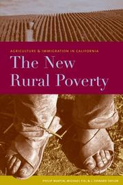 Cover of: The New Rural Poverty: Agriculture & Immigration in California