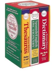 Cover of: Merriam-Webster's English & Spanish Reference Set