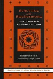 Cover of: Schelling and Swedenborg: Mysticism and German Idealism (Swedenborg Studies, No. 6)