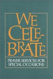 Cover of: We Celebrate by 