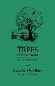 Cover of: Trees & other poems by Joyce Kilmer