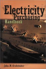 Cover of: Electricity purchasing handbook
