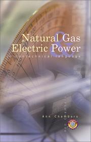 Cover of: Natural Gas & Electric Power in Nontechnical Language (Pennwell Nontechnical Series)