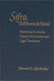 Cover of: Sifra, Dibbura Desinai by Howard L. Apothaker