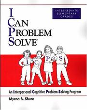 I can problem solve by Myrna B. Shure