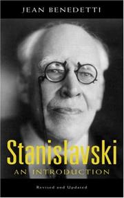 Cover of: Stanislavski: an introduction