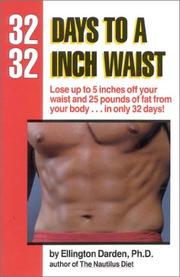 Cover of: 32 days to a 32-inch waist by Ellington Darden