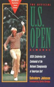 The official U.S. Open almanac by Salvatore Johnson