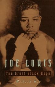 Cover of: Joe Louis: the great Black hope
