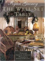 Cover of: The well-set table