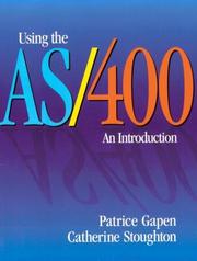 Cover of: Using the AS/400 by Patrice Gapen