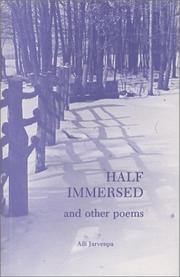 Cover of: Half immersed, and other poems