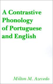 Cover of: A contrastive phonology of Portuguese and English