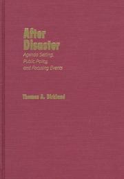 Cover of: After disaster: agenda setting, public policy, and focusing events