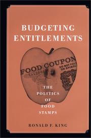 Cover of: Budgeting Entitlements: The Politics of Food Stamps (American Governance and Public Policy)