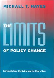 Cover of: The Limits of Policy Change by Michael T. Hayes