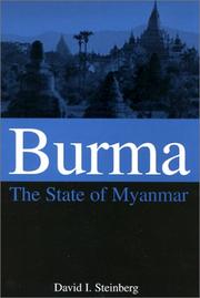 Cover of: Burma by David, I. Steinberg