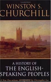 Cover of: A History of the English Speaking Peoples by Winston S. Churchill
