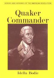 Cover of: Quaker commander