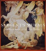 Cover of: Sargent's murals in the Museum of Fine Arts, Boston