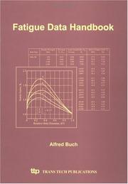 Cover of: Fatigue data handbook