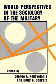 Cover of: World perspectives in the sociology of the military