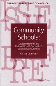 Cover of: Community schools by Philip Coltoff