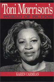 Cover of: Toni Morrison's world of fiction