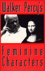 Cover of: Walker Percy's feminine characters