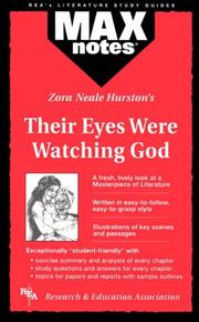 Cover of: Their Eyes Were Watching God  (MAXNotes Literature Guides) (MAXnotes) by Christopher A. Hubert