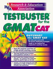 Cover of: GMAT CAT Testbuster -- REA's Testbuster for the GMAT (Test Preps)