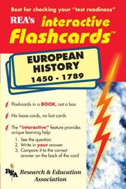 Cover of: REA's interactive flashcards.