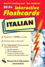 Cover of: Italian Interactive Flashcard Book