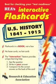Cover of: United States History 1841-1912 Interactive Flashcard Book