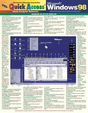 Cover of: Quick Access Windows 98 (Quick Access Computer Reference Charts)