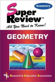 Cover of: Geometry Super Review