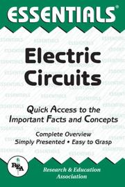 Cover of: The Essentials of Electric Circuits (Essentials)