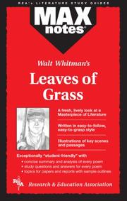 Cover of: Walt Whitman's Leaves of grass