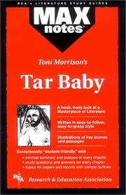 Cover of: Tar Baby  (MAXNotes Literature Guides) (MAXnotes)