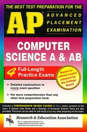 Cover of: AP Computer Science (A & AB)  (REA) - The Best Test Prep for the AP Exam (Test Preps)