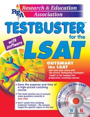 Cover of: REA's testbuster for the LSAT: with CD-ROM for both Windows & Macintosh REA's interactive LSAT TESTware