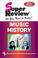 Cover of: Music History Super Review (Super Reviews)
