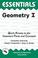 Cover of: The essentials of geometry I