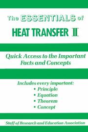 Cover of: Essentials of Heat Transfer 2 | Research and Education Association
