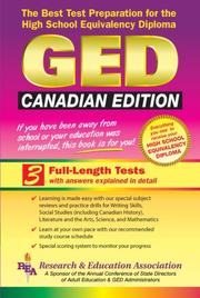 Cover of: The Best test preparation for the GED, General Educational Development by Stephen D. Bailey ... [et al.].