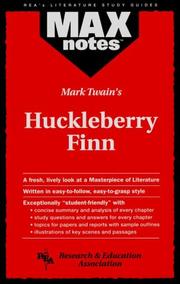 Cover of: Mark Twain's Huckleberry Finn